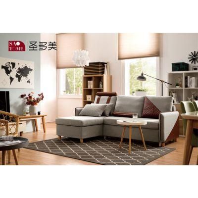 Home Living Room Furniture Modern Fabric Storage Sofa Bed