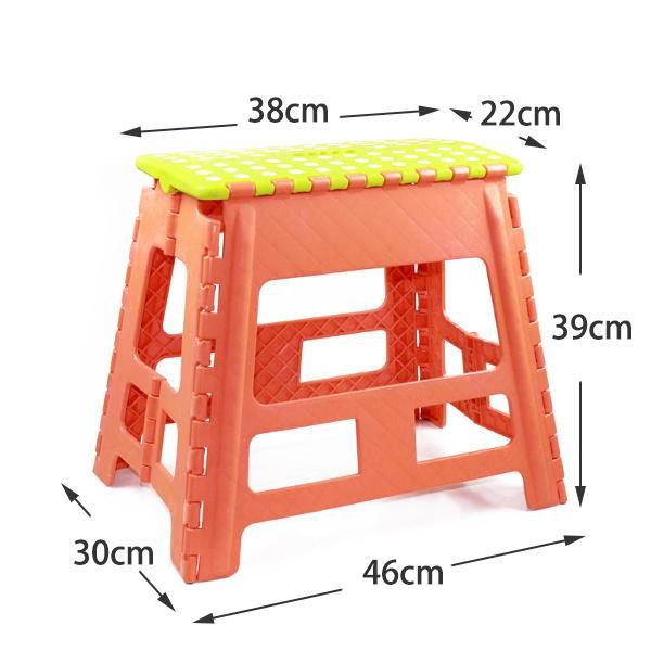 Retractable Plastic Stool Folding Plastic Stool