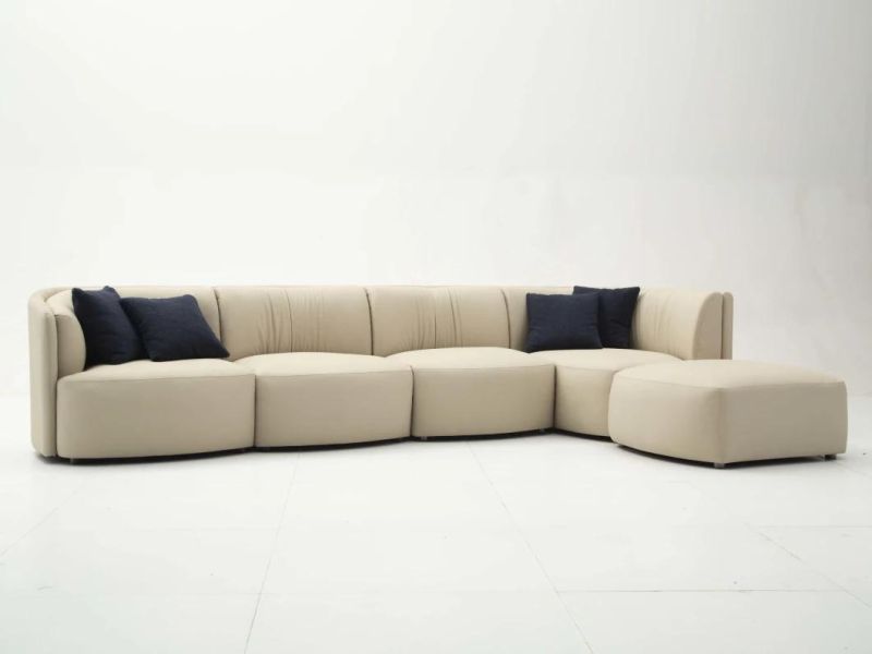 PV08 Sofa, Latest Leather Sofa, Italian Modern Sofa, Living Room Set Design From Home and Hotel Furniture Customization