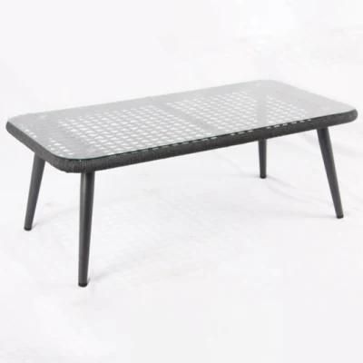 Modern Homestay Hotel Outdoor Furniture Coffee Table Bar Aluminum Table