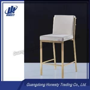 Gh-Kc126 Golden Stainless Steel Chair with Cushion New Design