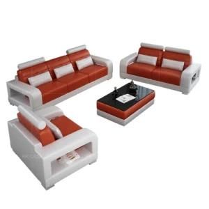 123 Seater Orange Sofas Modern Design New China Sofa Supplier