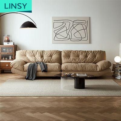 Linsy Modern Design Living Room Furniture 3 Seat Cloud Sofa Tbs009