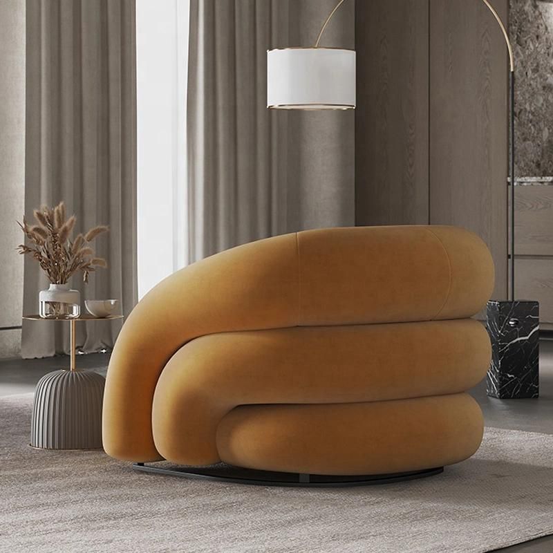 Fashion New Design Leisure Simple Sofa Chair for Home Furniture