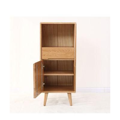 Bookcase with Shelf Home Furniture Oak Wooden Shelves Living Room Furniture Solid Oak Modern Wooden Bookshelves Bookcases