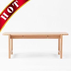 High Quality Modern Oblong Beech Coffee Table Wooden Furniture
