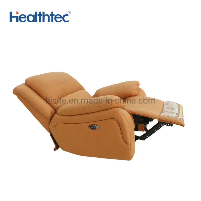 Modern Living Room Furniture Single Seat PU Leather Sillon Reclinable Manual