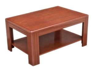 Square Solid Wood Coffee Table for Office Room