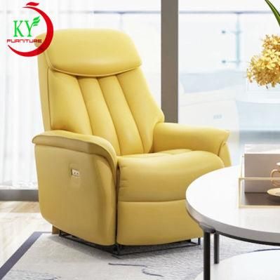 Jky Furniture Modern Design High Adjustable Power Recliner with USB Charger