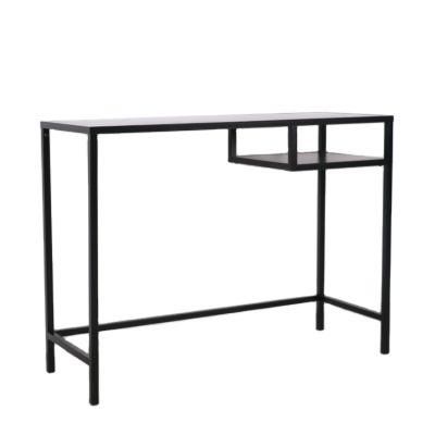 Metal Computer Desk with Small Drawer for Home Office Workstation