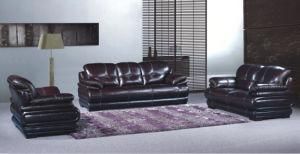 Modern Living Room Sofa with Genuine Leather Sofa Set for Home Furniture