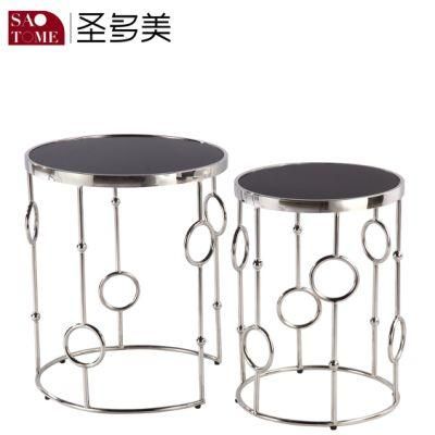 Modern Hotel Living Room Bedroom Furniture Two Specifications Nest Table