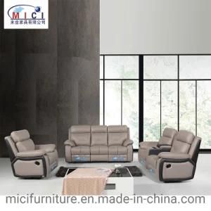 Home Furniture Cinema Theater Recliner Leather Sofa Set