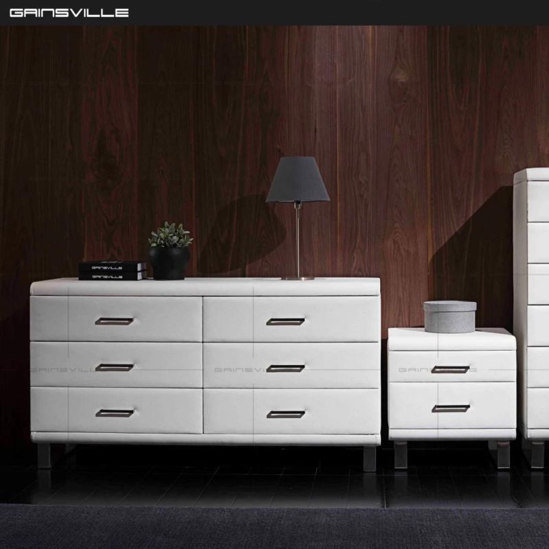 Modern Furniture Bedroom Set Mirrored Dressers in Italian Style Gdr3000