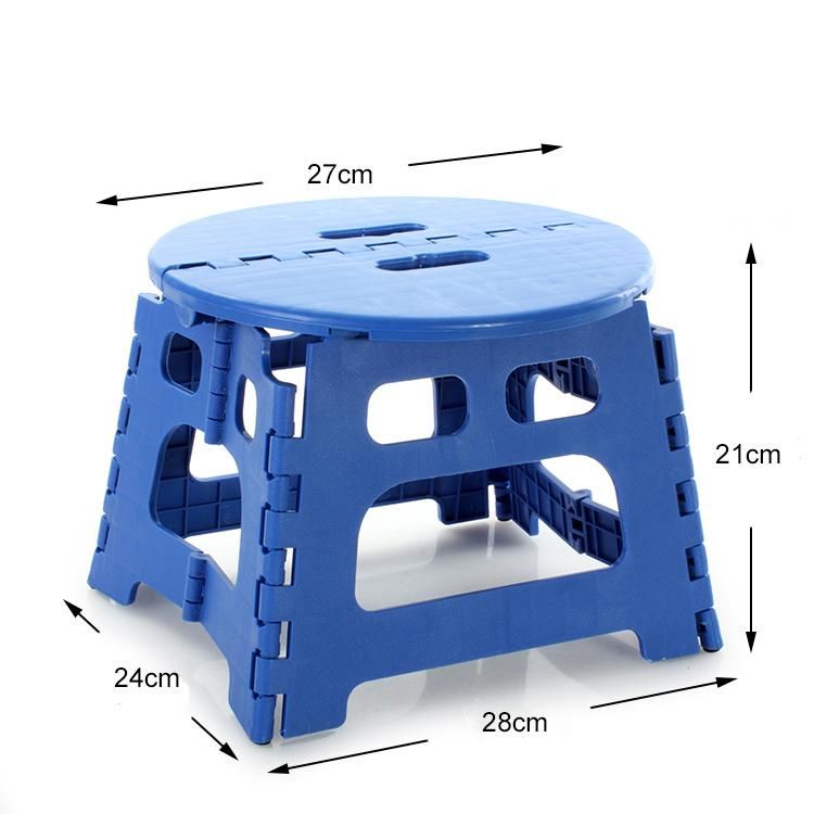 a Circular Folding Stool for Children