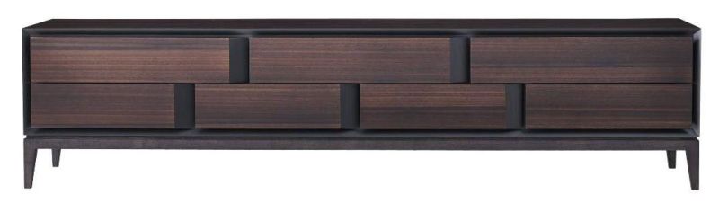 Fd662 Wooden TV Stand Eucalyptus Color, Modern Furniture in Hone and Hotel