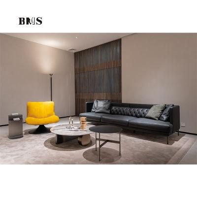 Luxury Home Furniture Living Room Lounge Full Grain Leather Sofa