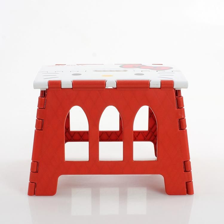Plastic Folding Stool Printed with Anime Characters