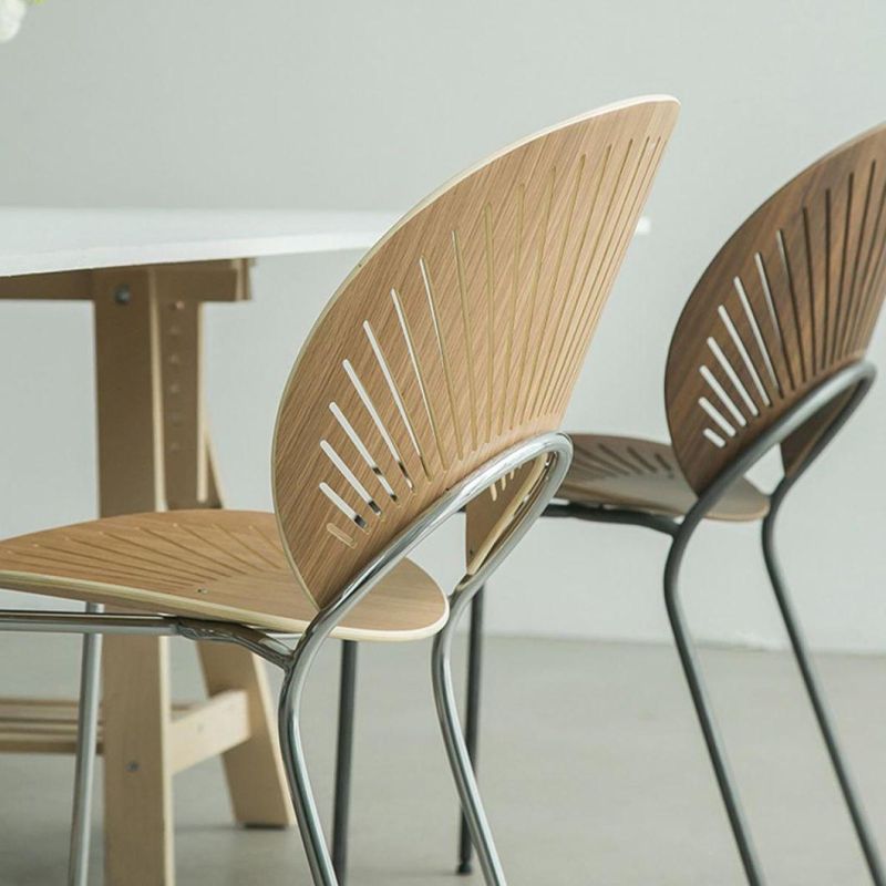 New Designer Coffee Shop Shell Chair Simple Sun Chair Modern Creative Restaurant Dining Chair