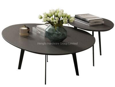 Italian Minimalism Style Home Furniture Marble Side Table