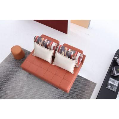 Luxury Solid Wooden Reception Living Room Bed Furniture Sleeper Height Adjustment Sofa for Home