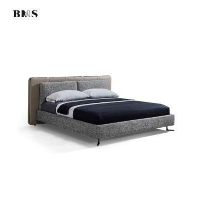 Contemporary Design Upholstered Living Room Furniture American King Size Queen Size Bed