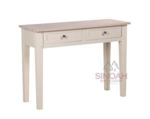 Hall Table/Oak Wood Console Table/Cream Painted Console Table/Wooden Furniture