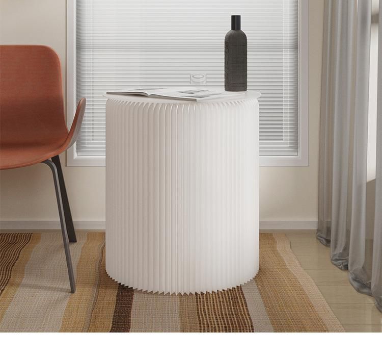Foldinng Side Table Modern Design Honeycomb Paper Table