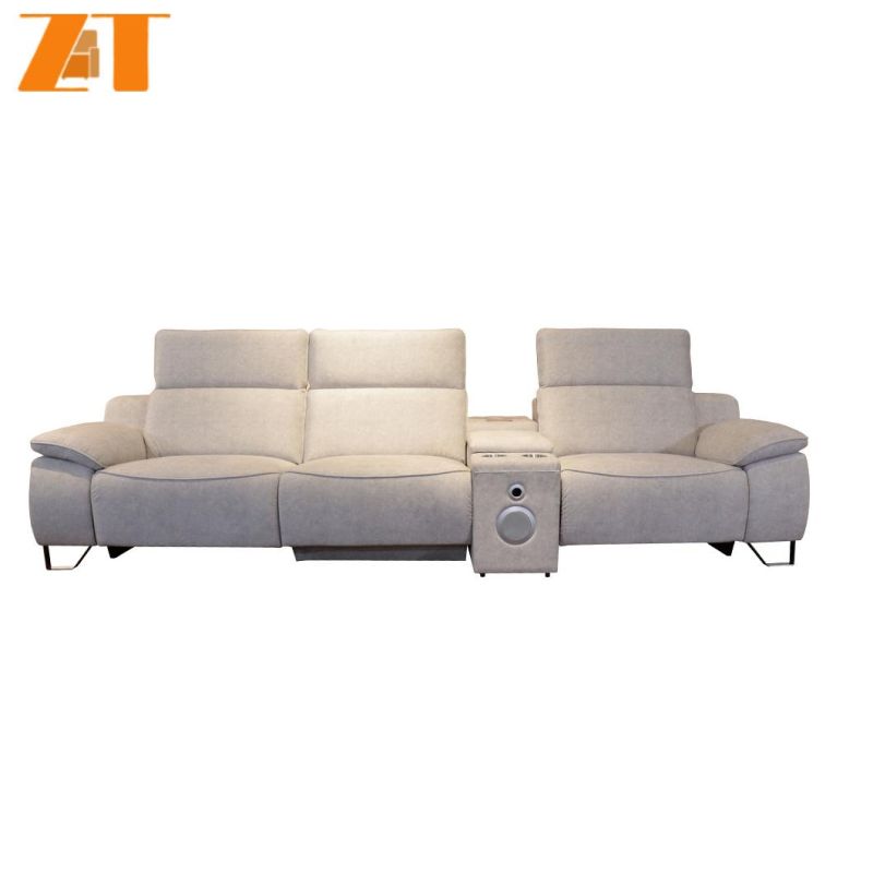 Multifunctional Modern Home Furniture Sofa with USB Interface and Music