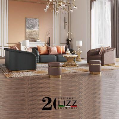American Modern Sectional Hall Furniture Living Room Fabric Dubai Luxury Sofa