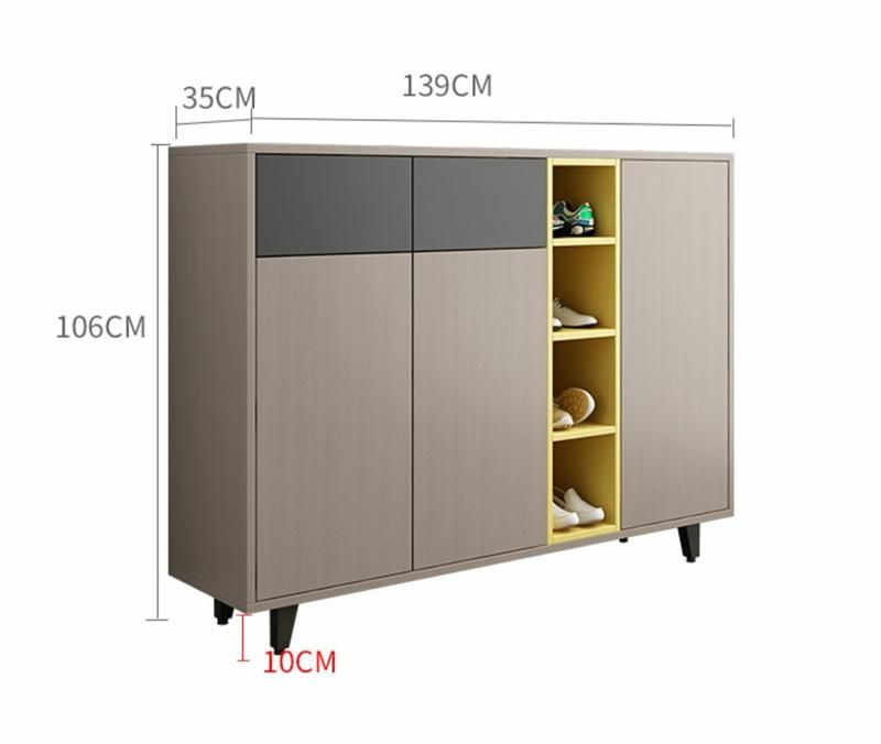 Factory Modern MDF Wooden Furniture Living Room Bookcase Kitchen Cabinets Filing Side Table Cabinet