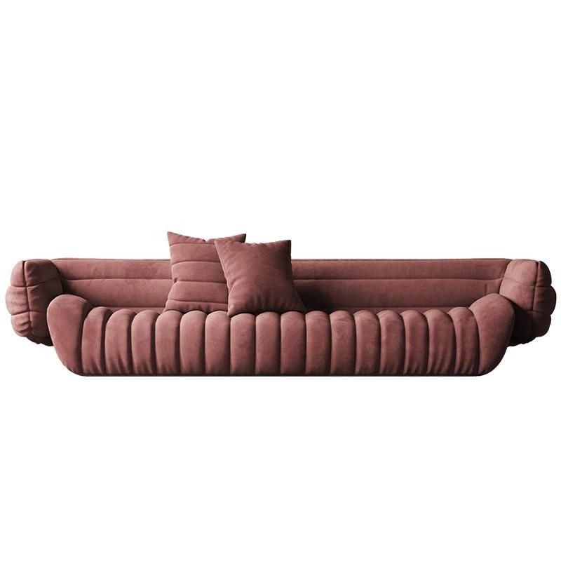 Light Luxuryitalian Furniture Fabric Living Room Sofa