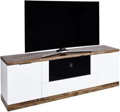 High Quality Wooden Metal Living Room Furniture Wood MDF Top TV Cabinet Stand with Drawer