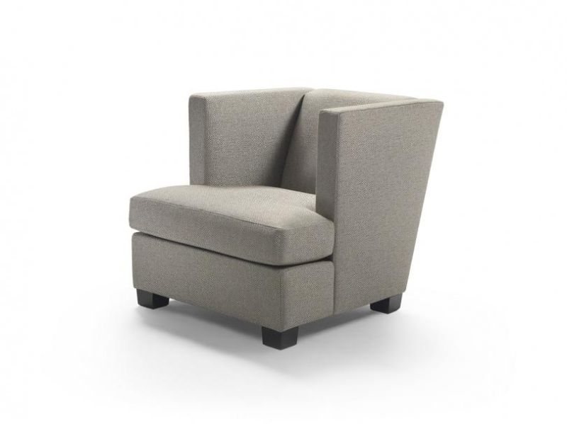 Ffl-43 Leisure Chair, Italian Design Modern Fabric with Wood Leisure Chair in Home and Hotel, Commercial Custom