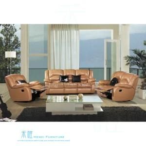 Modern Leather Recliner Sofa for Home Theater (DW-6008S)