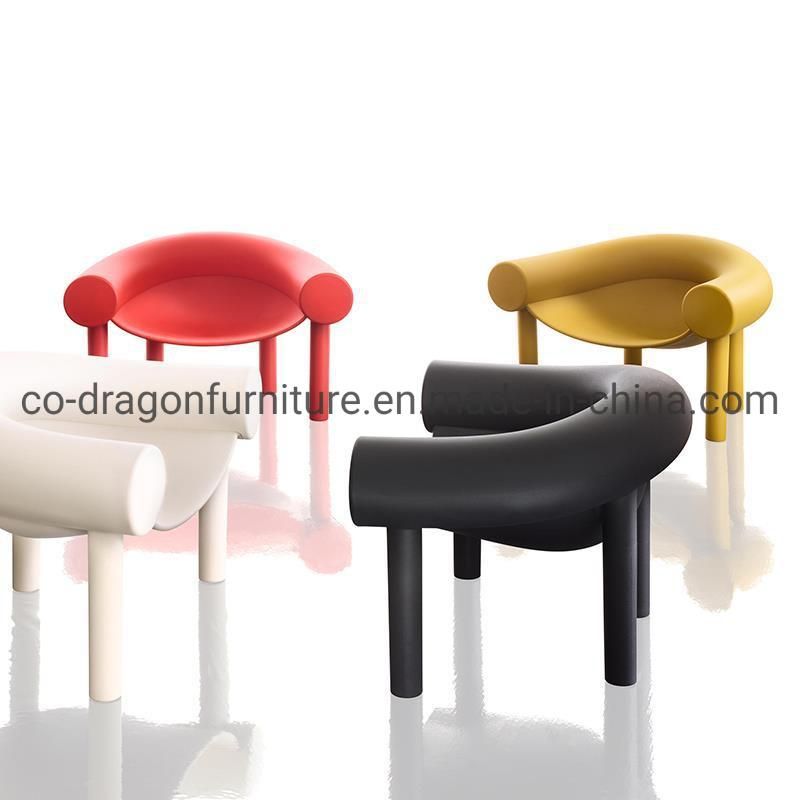 Modern Plastic Living Room Chair with Arm for Home Furniture