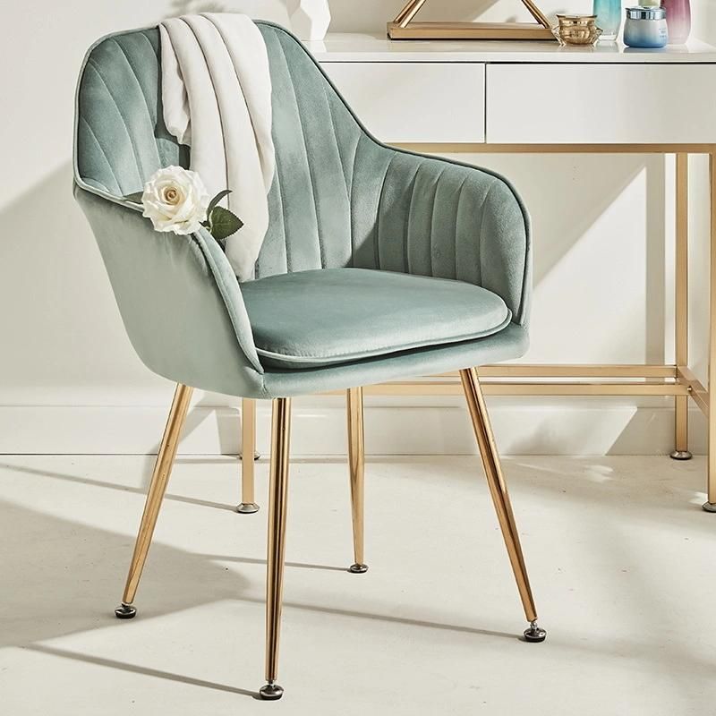 Modern Furniture Wedding Office Banquet Restaurant Folding Luxury Bar Velvet Living Chair