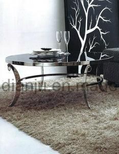 Living Room Furniture Stainless Steel Coffee Table (CT092L)