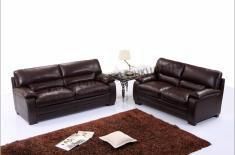 PVC Black Arm Modern Sofa