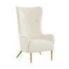 Hot Sale Fabric Lounge Velvet Chair Restaurant Upholstered Living Room Chair