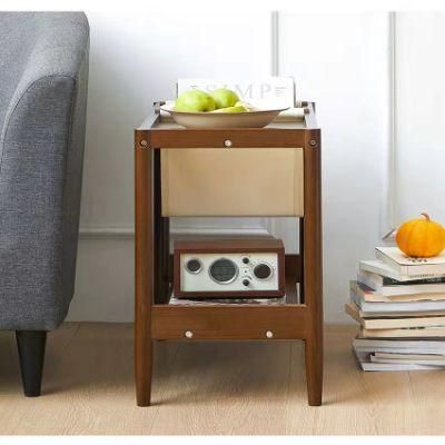 Living Room and Bedroom Double Storage Rack and Coffee Table