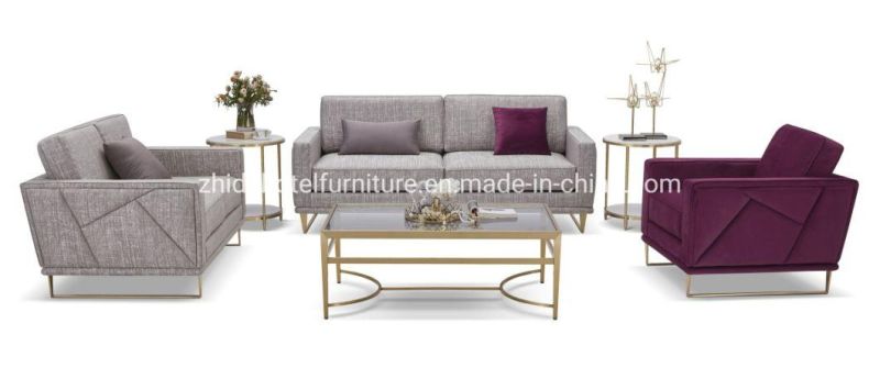 Living Room Furniture Classic Contemporary Style Home Hotel Sofa Set
