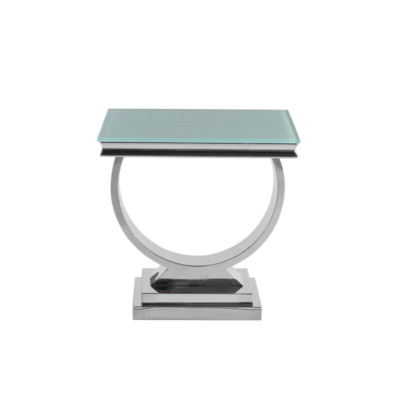 Factory Wholesale Stainless Steel Marble Table for Living Room Coffee Table Tea Side Table