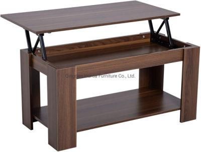 Modern Living Room Furniture Simple Storage Lift Coffee Table