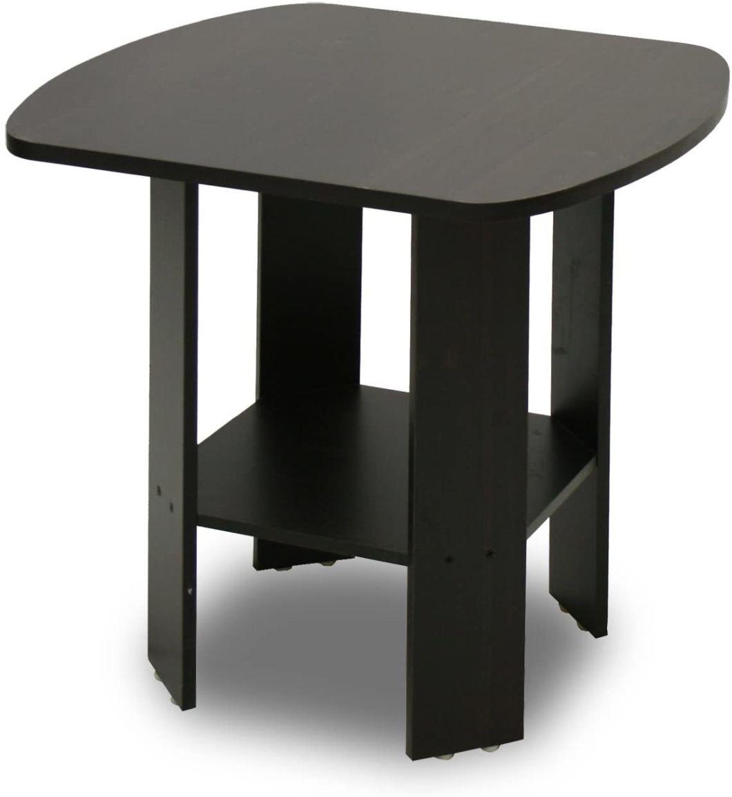 2021 New Model Simple Design Sturdy Espresso Side Table