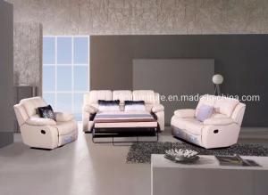 Living Room Furniture Italy Genuine Leather Recliner Sofa