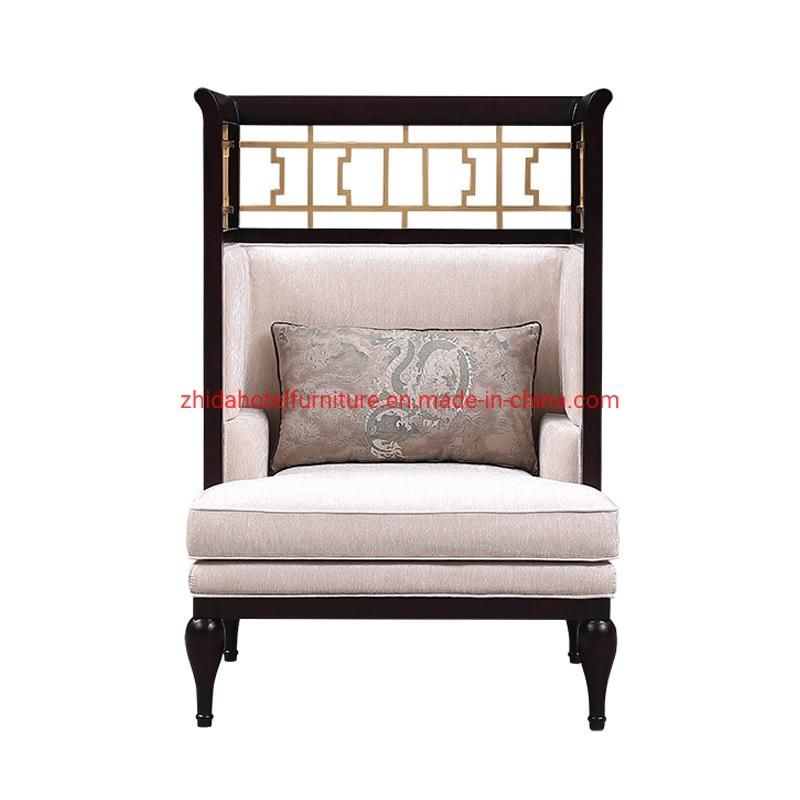 Chinese Style Living Room Furniture Reception Area Hotel Lobby Bedroom Chair