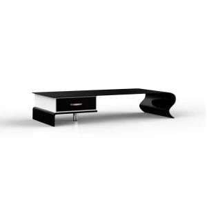 Coffee Table Round Modern Acrylic Coffee Table Artificial Stone Tea Table on Sale