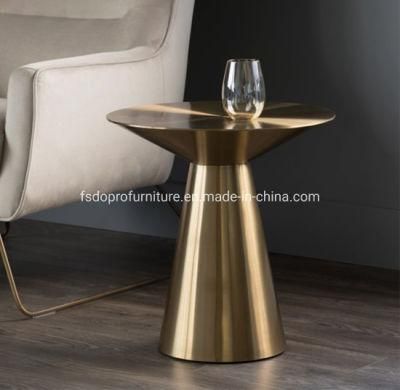 Whole Stainless Steel Gold or Black Metal End Table Side Table Small Table