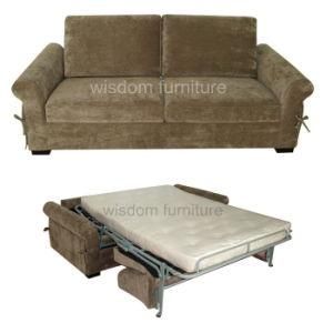 Modern Sofa Bed with Mattress, Living Room Sofa (WD-6417-2)